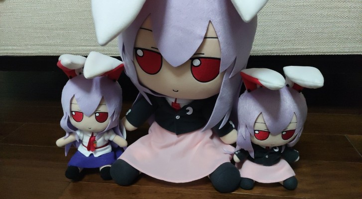 东方布偶系列 东方Project 铃仙·优昙华院·因幡 毛绒绒优昙华院 M尺寸