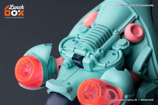 LUNCHBOX 30分钟系列 第二弹 大兜丸 透明色-大兜丸雪糕车-虫冰堂