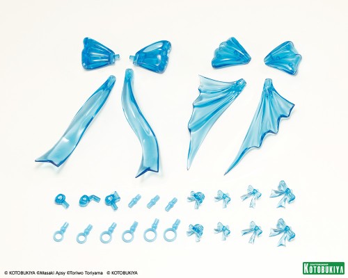 M.S.G 服装零件 可爱蝴蝶结套装 天蓝色