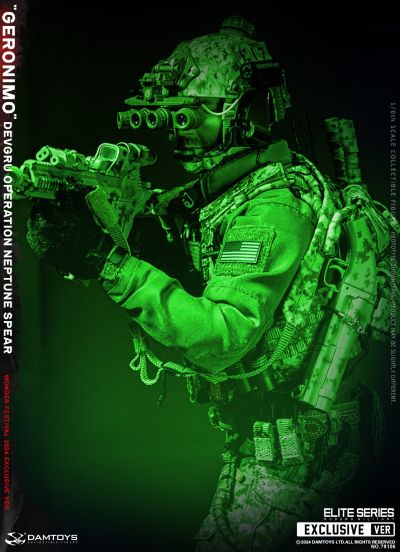 NO.78106 海军特种作战发展大队 -海神之矛行动 “杰罗尼莫”WF2024 展会纪念版