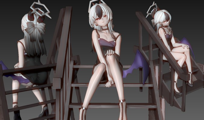 蔚蓝档案 鬼方佳代子 礼服