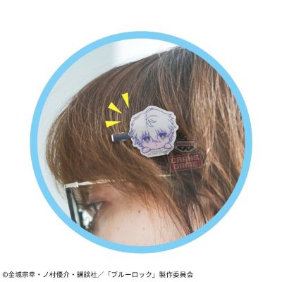 蓝色监狱 动画版 塑料前发夹