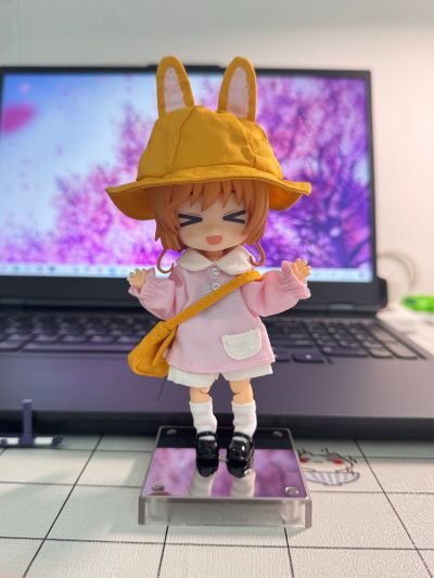 粘土娃 魔卡少女樱 透明牌篇  木之本樱 友枝中学校服