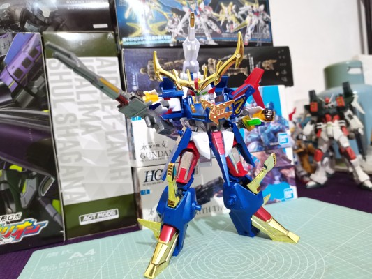 BB戦士 鉄機武者鋼丸（テッキムシャ钢铁マル）