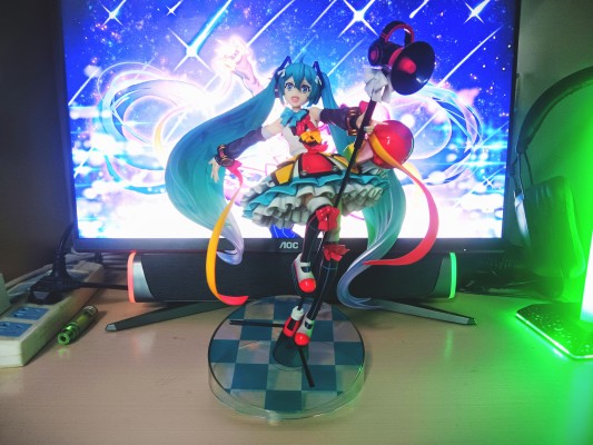 软绵绵毛绒 L尺寸 初音未来 魔法未来2018