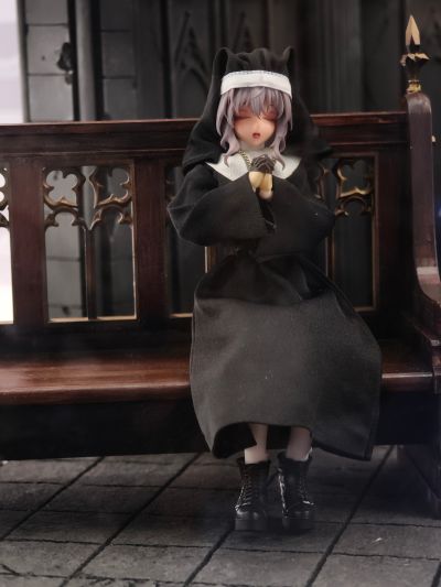 CS018 修女服B 机娘服装包