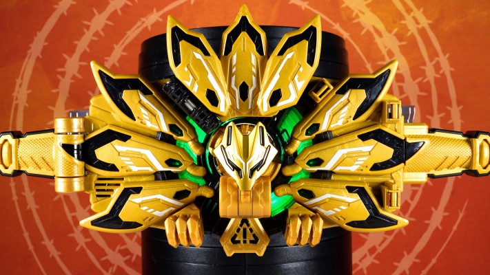 假面骑士极狐 DX极狐九尾升级带扣-限定红