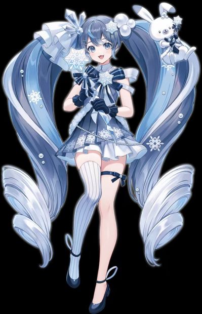 粘土人#2643 雪未来-Crystal Snow