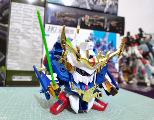 BB戦士 鉄機武者鋼丸（テッキムシャ钢铁マル）