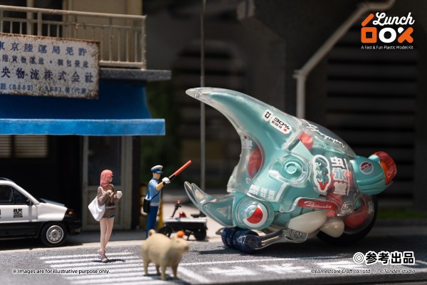 LUNCHBOX 30分钟系列 第二弹 大兜丸 透明色-大兜丸雪糕车-虫冰堂