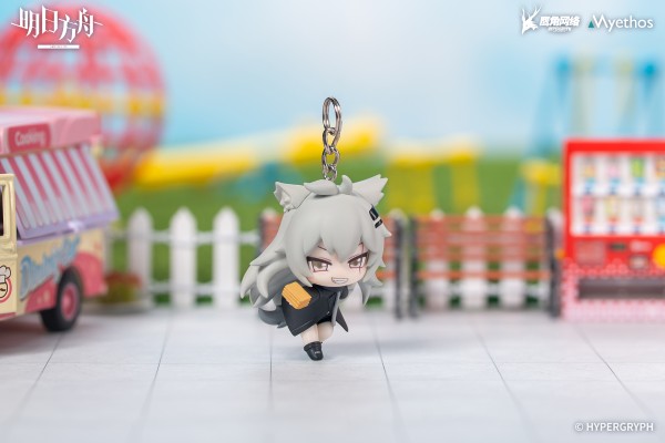 Hang On挂挂系列盒蛋 明日方舟 缄默德克萨斯/拉普兰德/能天使/莫斯提马