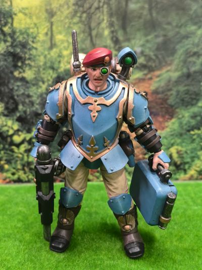 战锤40000 星界军 风暴忠嗣指挥小队 第55卡比克雄鹰兵团 医疗兵