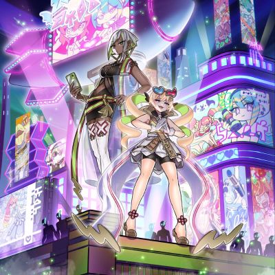 游戏王卡片游戏 怪兽藏品 邪恶★双子 麻烦桑妮 （露娜）