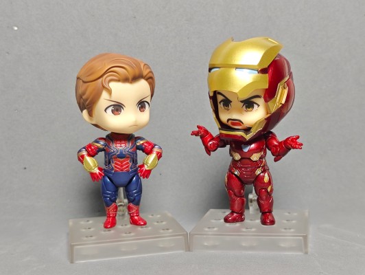 粘土人#1037 复仇者联盟 无限战争 蜘蛛侠 Infinity Edition