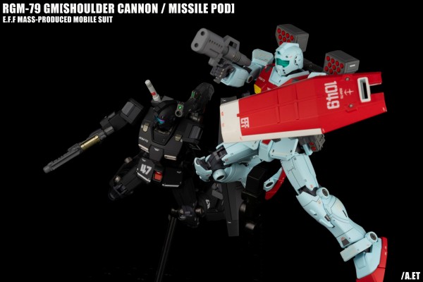 HG  机动战士高达MSD 吉姆（肩部加农装备/导弹舱装备）