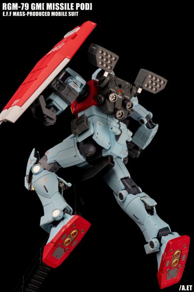 HG  机动战士高达MSD 吉姆（肩部加农装备/导弹舱装备）