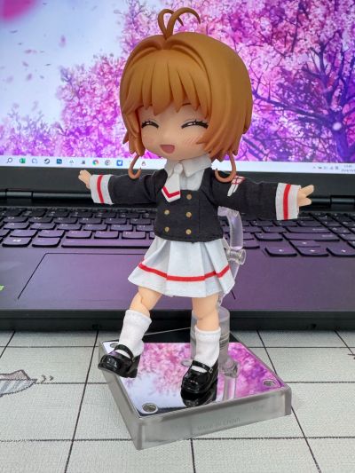 粘土娃 魔卡少女樱 透明牌篇  木之本樱 友枝中学校服