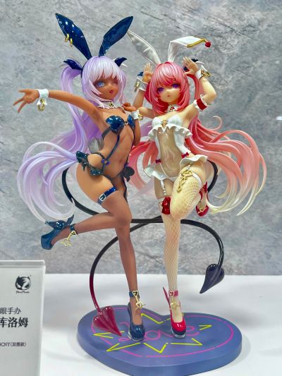 露露姆&库洛姆 1/6 温感漆&追视眼 比例手办