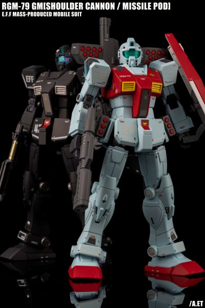 HG  机动战士高达MSD 吉姆（肩部加农装备/导弹舱装备）