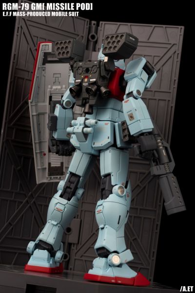 HG  机动战士高达MSD 吉姆（肩部加农装备/导弹舱装备）