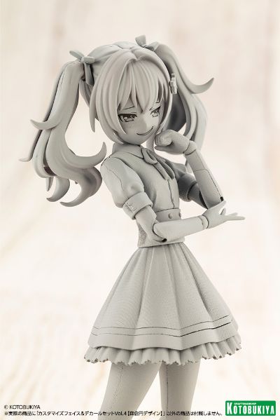 创彩少女庭园 自定义脸部 与 水贴套装 第4弹 【森仓圆设计】