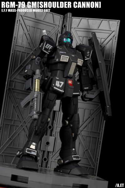 HG  机动战士高达MSD 吉姆（肩部加农装备/导弹舱装备）