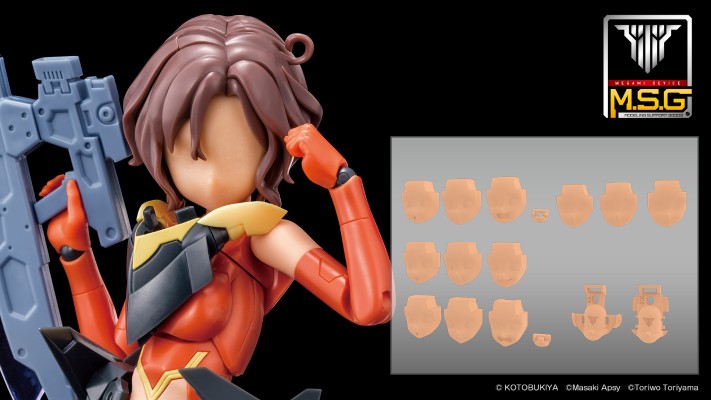 女神装置 M.S.G 05 脸部配件套装 SOL专用 肤色D