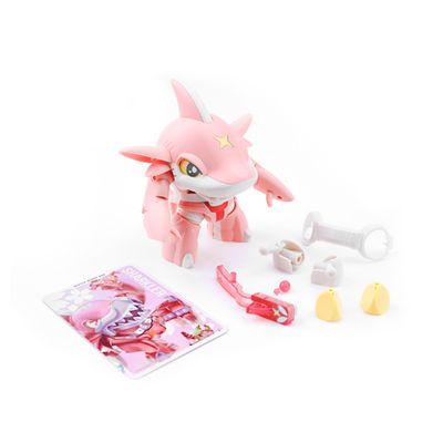 QOSMOS 铁甲小宝系列 鲨鱼辣椒+蜘蛛侦探 限量版 樱