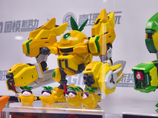 果宝特攻拼装机甲系列模型 香橙战宝