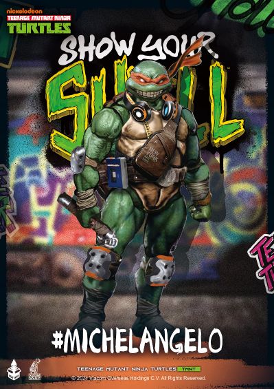 HEATFIG系列 可动人偶 忍者龟 米开朗基罗