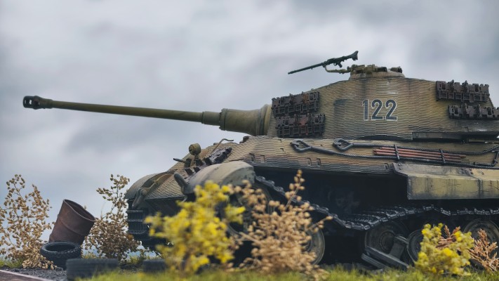 德国 重型坦克 SD.KFZ.182“虎王”（亨舍尔炮塔型）