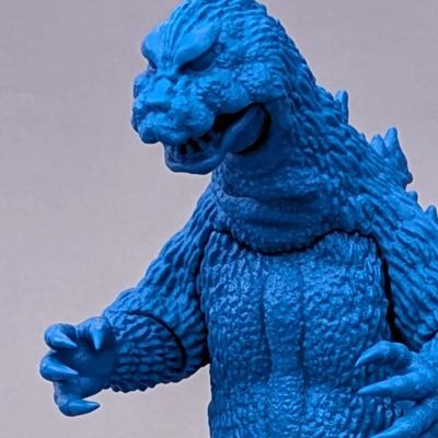 真实模型套件系列 摩斯拉大战哥斯拉 1964 哥斯拉