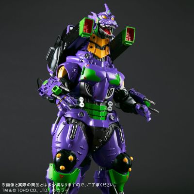 东宝大怪兽系列 3式机龙（2002）重武装型 EVA初号机配色