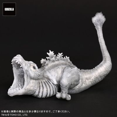 Q版拟真 哥斯拉（2016）3形态套装 黑白版
