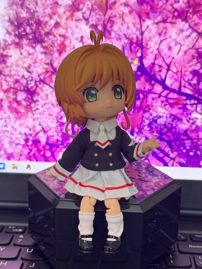 粘土娃 魔卡少女樱 透明牌篇  木之本樱 友枝中学校服