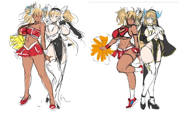 对魔忍 鬼崎绮罗罗 运动服 褐色