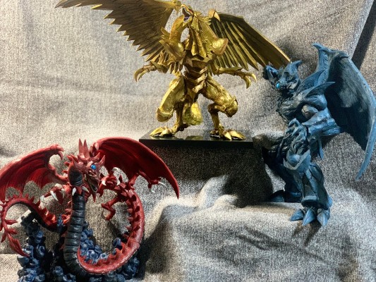 一番赏 游戏王系列 第四弹 三幻神显现 C奖 奥西里斯之天空龙 魂豪示像