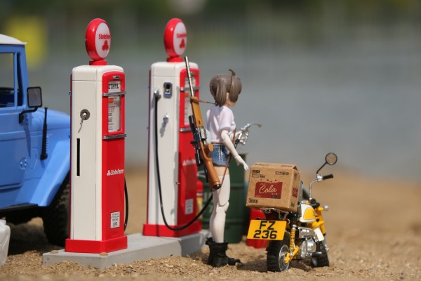 1/12 完成品摩托车 本田 猴子摩托车 等离子黄