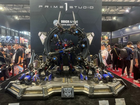 展览馆线 变形金刚3 擎天柱 武装补给基地