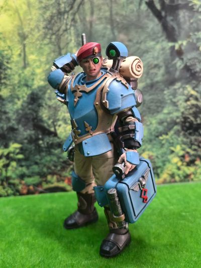 战锤40000 星界军 风暴忠嗣指挥小队 第55卡比克雄鹰兵团 医疗兵