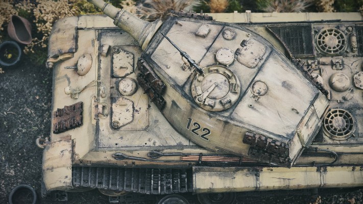 德国 重型坦克 SD.KFZ.182“虎王”（亨舍尔炮塔型）