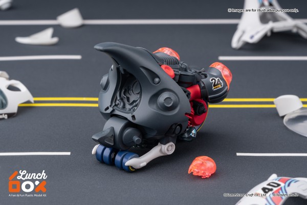 LUNCHBOX 30分钟系列 第二弹 大兜丸 白色-宝时捷-甲天尼