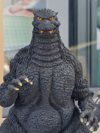 东宝30厘米系列 酒井裕司造型杰作 哥斯拉大战机械哥斯拉2 哥斯拉1993 铃鹿山中的英姿