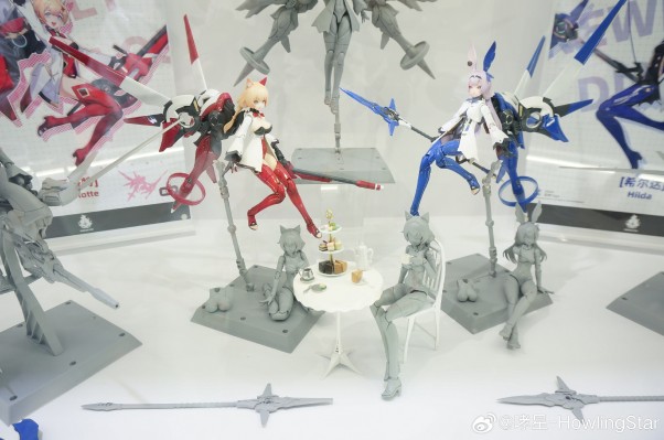 全新可动模型系列 飞行表演队 希尔达