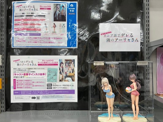 不时用俄语小声说真心话的邻桌艾莉同学  艾莉莎·米哈伊罗夫纳·九条 泳装度假 1/7比例人偶