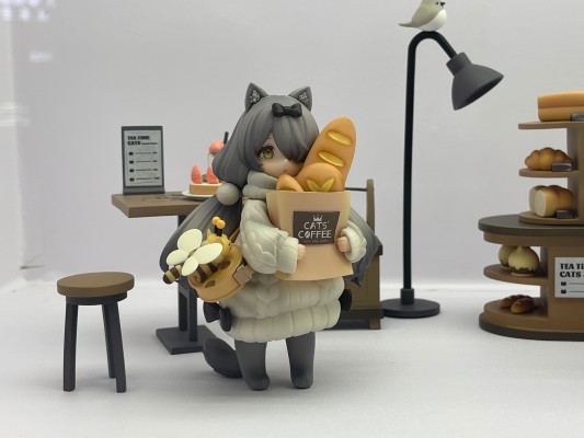 茶会猫系列 喵呜镇 面包店 顾客英短猫