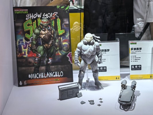 忍者神龟 米开朗基罗 可动人偶忍者龟