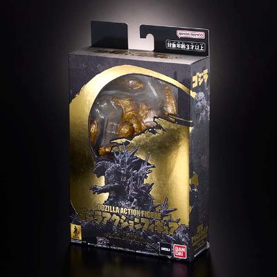 哥斯拉超可动玩偶 哥斯拉（2023）特别金色版