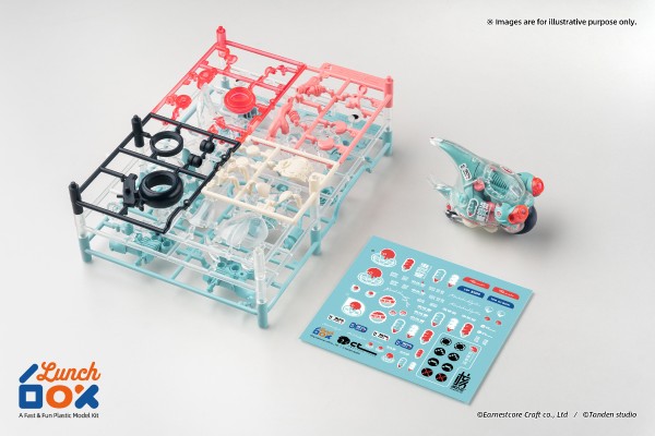 LUNCHBOX 30分钟系列 第二弹 大兜丸 透明色-大兜丸雪糕车-虫冰堂