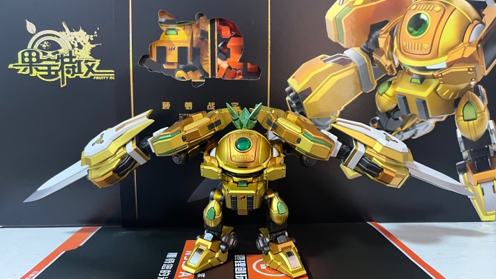 果宝特攻拼装机甲系列模型 菠萝战宝